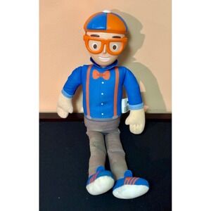 Blippi My Buddy Talking Plush 16 Inch Interactive Toy Doll Moonbug Hard face
